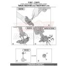 Kiegészítő szett oldaldoboz tartóhoz Yamaha Tracer 900 / Tracer 900 GT (2018-2019) GIVI