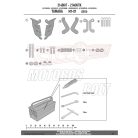 Kiegészítő szett oldaldoboz tartóhoz YAMAHA MT-07 (2018-2020) / YAMAHA MT-07 (2021-2024) GIVI