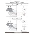 Csomagtartó alap YAMAHA MT-09 (21-23) GIVI