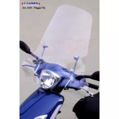   Plexi-szélvédő Piaggio Fly 50-100-125-150ccm 2012-ig FABBRI - TARTÓVAL