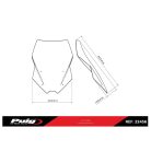 Szélvédő Yamaha Tracer 9/GT/GT+ sötétített