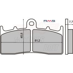 Fékbetét RMS 225101281 kevlar