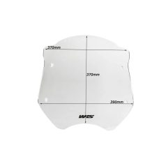   WRS Touring szélvédő – BMW R 1200 R (2011–2014), átlátszó (felszerelő szett külön szükséges!)