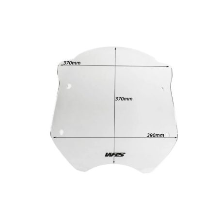 WRS Touring szélvédő – BMW R 1200 R (2011–2014), átlátszó (felszerelő szett külön szükséges!)