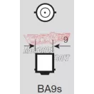 Izzó 12V 4W BA9S RMS