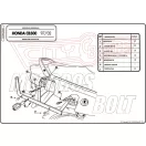 Csomagtartó alap Honda CB 500 (97-05) / Honda CB 500S (00-05) GIVI Csomagtartó alap Honda CB 500 (97-05) / Honda CB 500S (00-05) GIVI
