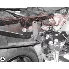 Csomagtartó alap Honda VFR 800 (98-01) GIVI