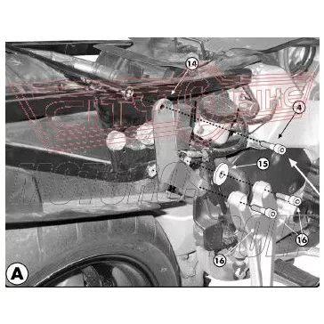 Csomagtartó alap Honda VFR 800 (98-01) GIVI