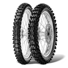   PIRELLI gumiköpeny 80/100-21 SCORPION MX32 MID SOFT 51M TT MST ELSŐ KERÉKRE