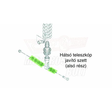 Teleszkóp javító hátsó alsó Gas Gas EC/ MC (Prox)