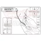 Csomagtartó alap Honda CB 1300 S (10-15) GIVI