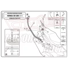 Csomagtartó alap Honda CB 1300 S (10-15) GIVI