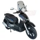 Plexi-szélvédő Aprilia Scarabeo Light 250-500ccm 2006-2010 Fabbri füst szín - TARTÓVAL