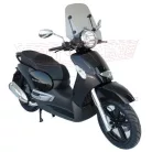 Plexi-szélvédő Aprilia Scarabeo Light 250-500ccm 2006-2010 Fabbri füst szín - TARTÓVAL