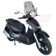   Plexi-szélvédő Aprilia Scarabeo Light 250-500ccm 2006-2010 Fabbri füst szín - TARTÓVAL