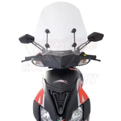   Szélvédő plexi tartóval Aprilia SR50 Factory 2004-től Fabbri - TARTÓVAL