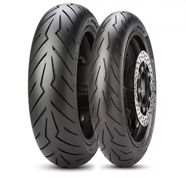   PIRELLI gumiköpeny 120/70-14 DIABLO ROSSO SCOOTER 55S M/C TL ELSŐ KERÉKRE