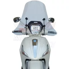   Plexi-szélvédő Piaggio Beverly 125/300/350ccm 2010-től Fabbri - TARTÓVAL