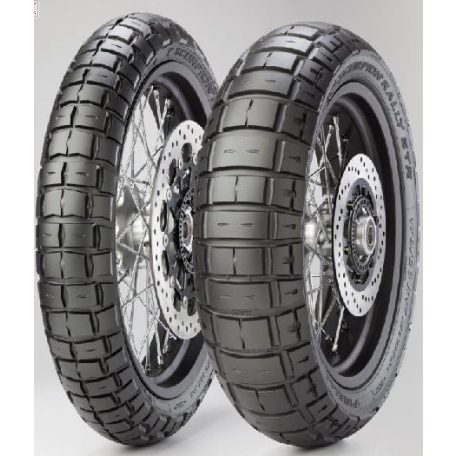 PIRELLI gumiköpeny 100/90-19 SCORPION RALLY  STR 57V TL M/C M+S ELSŐ KERÉKRE