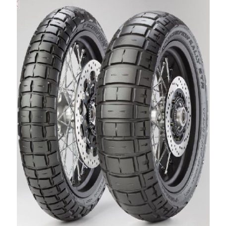 PIRELLI gumiköpeny 100/90-19 SCORPION RALLY  STR 57V TL M/C M+S ELSŐ KERÉKRE DOT 38-39/2022