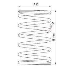 Kuplungrugó nagy Honda Silver Wing 400 4T        Malossi