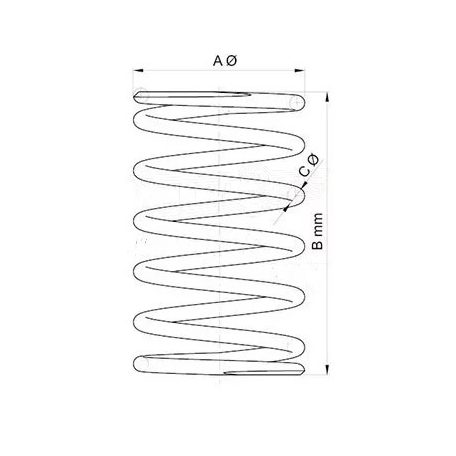 Kuplungrugó nagy (2914120WO) Malossi