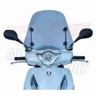 Plexi-szélvédő Honda SH 125i-150i ccm 2013-2016 Fabbri füst színű - TARTÓVAL