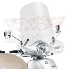 Plexi-szélvédő SYM FIDDLE II 50-125 (09-14) GIVI