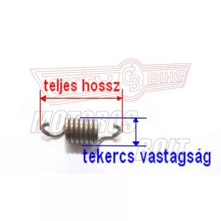Kuplungrugó kicsi (szett) MALOSSI PIAGGIO 50