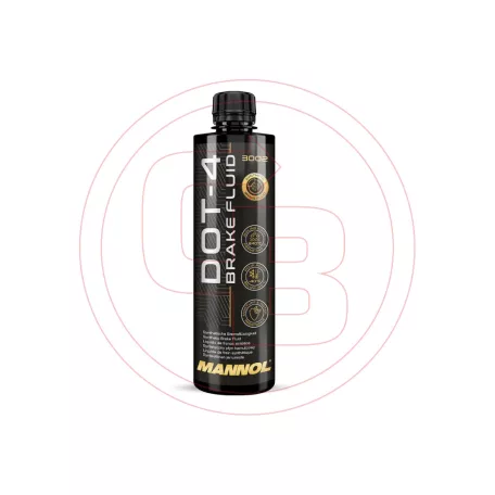 MANNOL fékfolyadék Brake fluid DOT 4 455G (450ml)