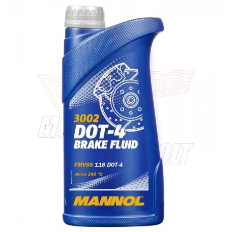 MANNOL fékfolyadék Brake fluid DOT 4  1000ml