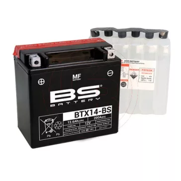 Akkumulátor BS BTX14-BS 12V 12AH 200A(EN)