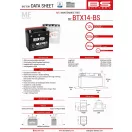 Akkumulátor BS BTX14-BS 12V 12AH 200A(EN)