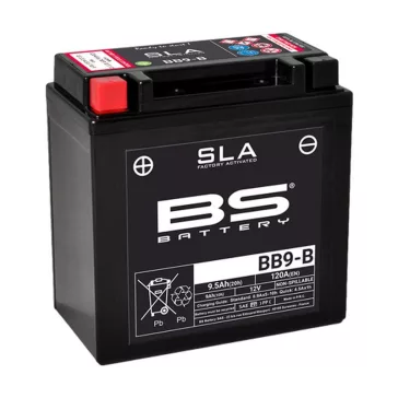 Akkumulátor BS SLA BB9-B 12V 9AH (YB9B) zárt