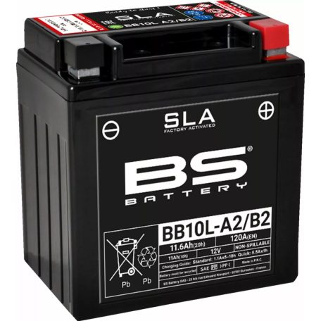Akkumulátor 12V 11AH YB10L-A2/B2 BS (SLA) 