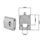 Kormánymagasító D=28 mm kormányhoz   TNT