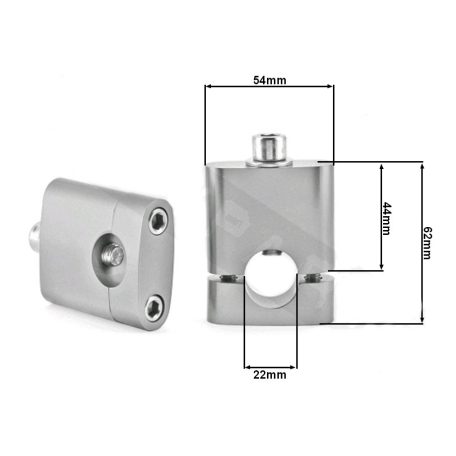 Kormánymagasító D=28 mm kormányhoz   TNT