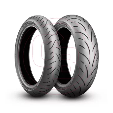   BRIDGESTONE gumiköpeny 110/80-19 BATTLAX T33 59V TL  első kerékre