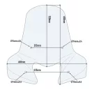 Plexi-szélvédő Honda Vision 50-110 (11-26) / Honda SH 300I (07-14) / Keeway Logik 125-150 (13-15) / Yamaha Delight 125 (2017-2018) GIVI Plexi-szélvédő Honda Vision 50-110 (11-26) / Honda SH 300I (07-14) / Keeway Logik 125-150 (13-15) / Yamaha Delight 125 (2017-2018) GIVI