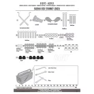 Csomagtartó alap SUZUKI GSX S1000GT 2022-2024 GIVI