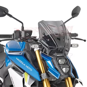   Plexi-szélvédő HONDA CB 500 HORNET (2024-2025) /SUZUKI GSX-8S (2023-2026) /SUZUKI GSX S1000 (2021-2026) GIVI