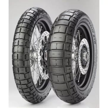   PIRELLI  gumiköpeny 110/80-19 SCORPION RALLY STR 59H TL M/C ELSŐ KERÉKRE