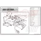 Csomagtartó alap Yamaha XJ 600 Diversion (91-95) / Yamaha XJ 600 Diversion (96-03) / Yamaha XJ 600 Diversion N (96-99) GIVI
