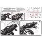 Csomagtartó alap Yamaha FZS 600 Fazer (98-99) / Yamaha FZS 600 Fazer (00-03) GIVI