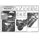 Csomagtartó alap Yamaha TDM 900 (02-14) GIVI