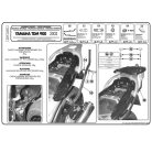 Csomagtartó alap Yamaha TDM 900 (02-14) GIVI