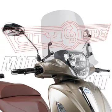   Plexi-szélvédő Piaggio Beverly 125IE-300IE (10-18) / Piaggio Beverly 350 Sport Touring (12-18) GIVI