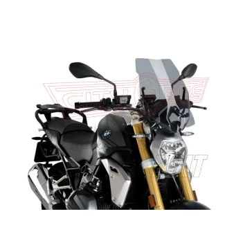   Plexi-szélvédő BMW R 1250 R (2019-2022) PUIG (tartóval) füst színű