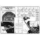 Csomagtartó alap Yamaha XJ6 / XJ6 Diversion / XJ6 Diversion F 600 (09-13) / Yamaha XJ6 600 (13-15) GIVI
