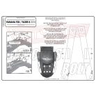 Csomagtartó alap Yamaha FZ8 / Fazer 8 800 (10-15) GIVI